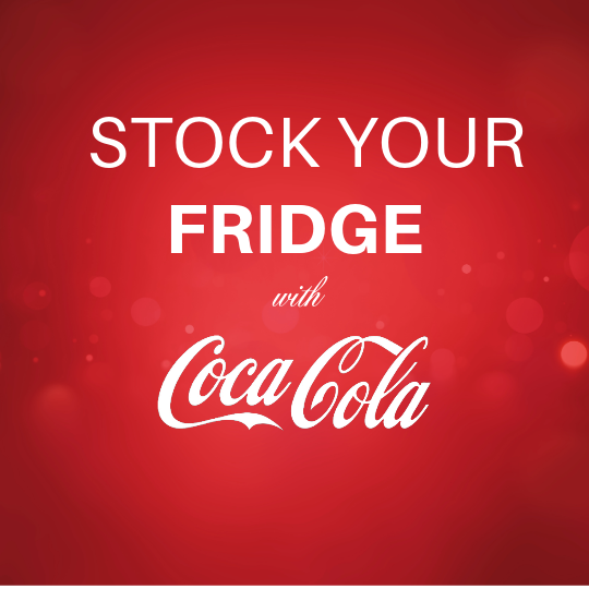 Stock YOur Fridge with Coke