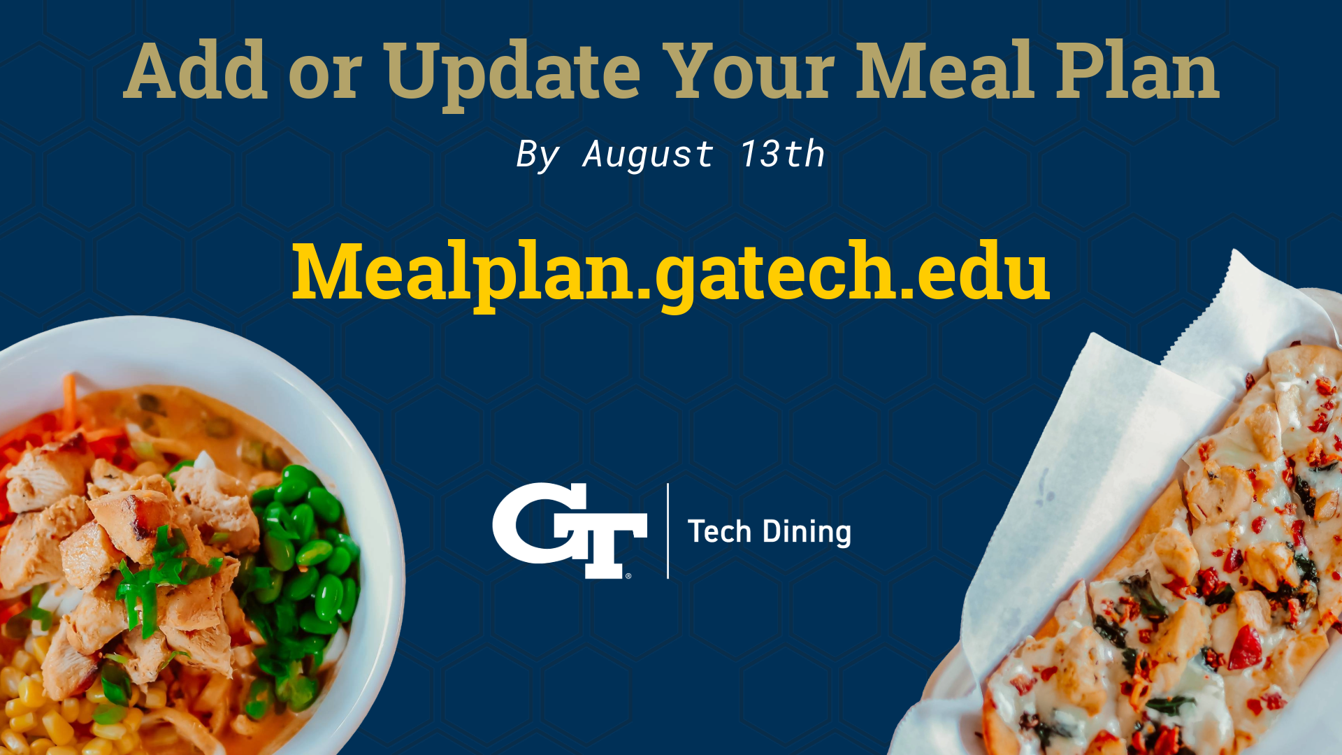 Add a Meal Plan Fall 2025