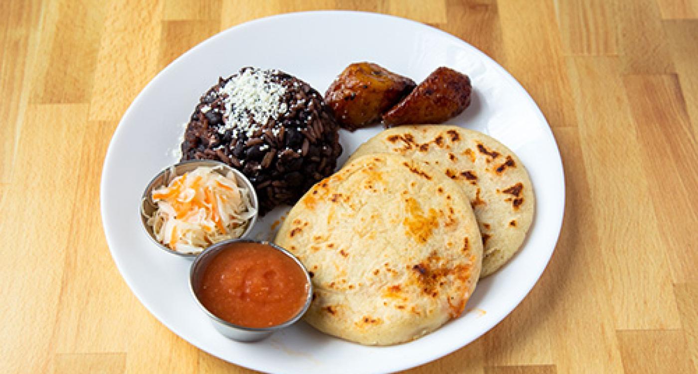 Plate of Papusas