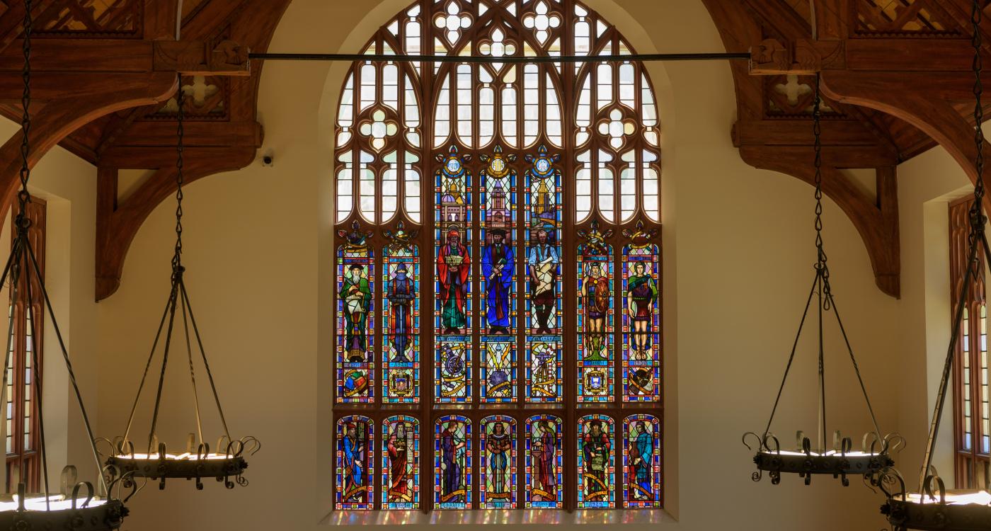 Brittain stained glass